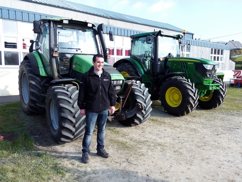 Kevin ancien élève est aujourdhui jury mfr finistere 29